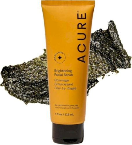 acure brightening facial scrub 118ml