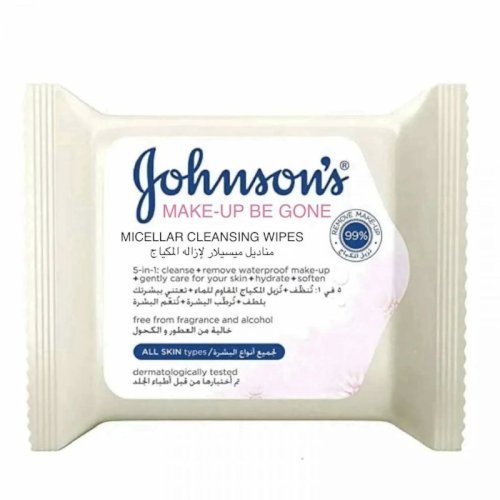 Johnson’s Make-Up Be Gone Cleansing wips all skin type