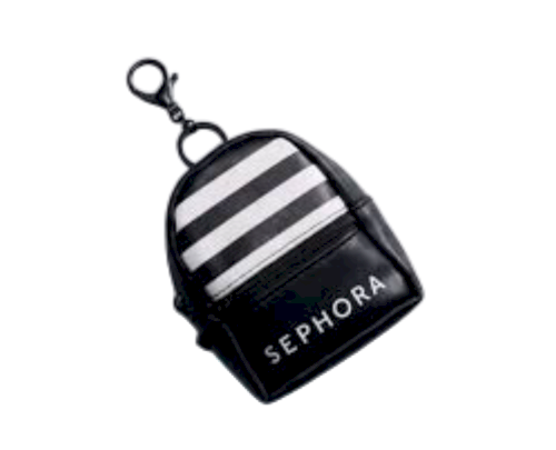 Sephora backpack keychain 791329