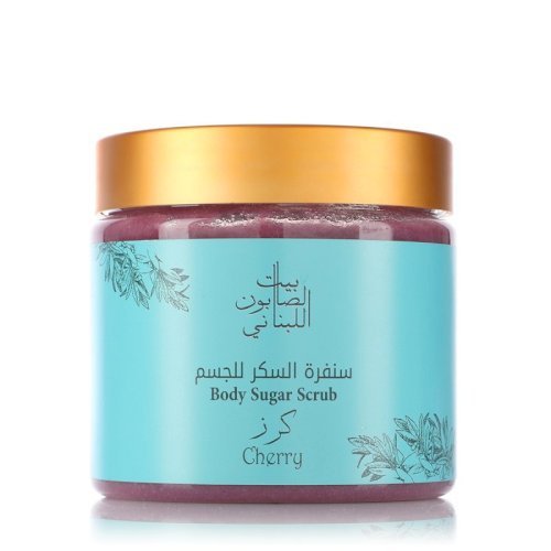 Bayt alsaboun alloubnani Cherry body Sugar Scrub 500g
