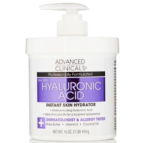 Advanced Clinicals, Hyaluronic Acid Instant Skin Hydrator (454 g)
