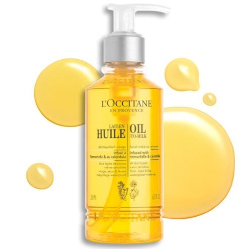 Loccitane Oil-To-Milk Facial Make-up Remover 200ml