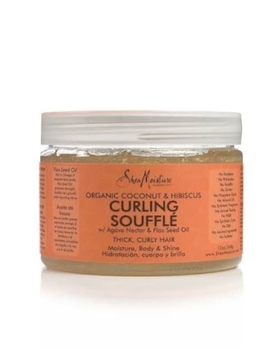 Shea moisture MOISTURIZE & CURL DEFINE Coconut & Hibiscus Curling Gel Souffle 326g
