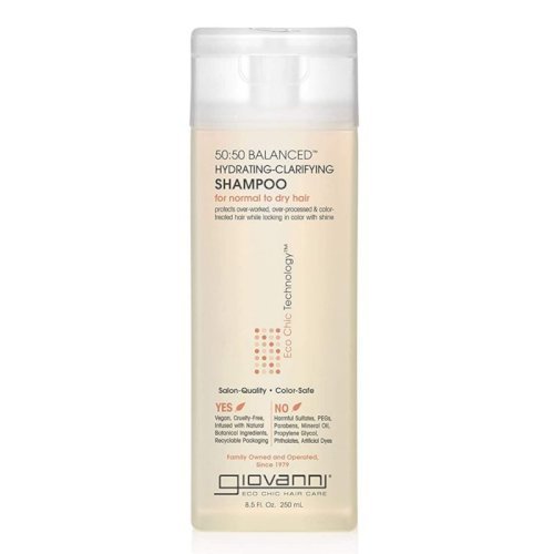 Giovanni 50:50 Balanced Hydrating-Clarifying Shampoo For Normal to Dry Hair 250 ml