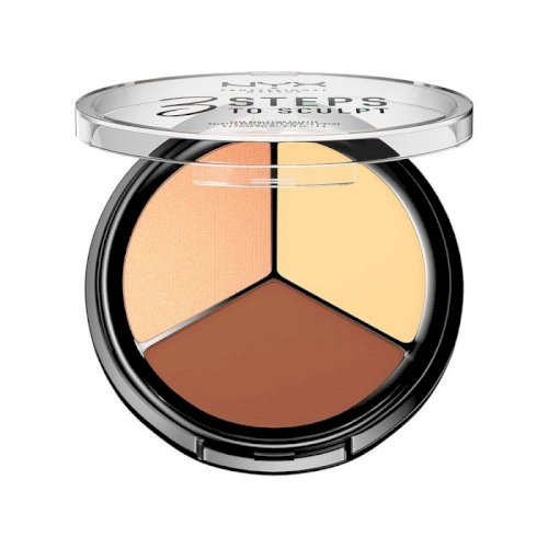 Nyx 3 Steps To Sculpt Palette - Light