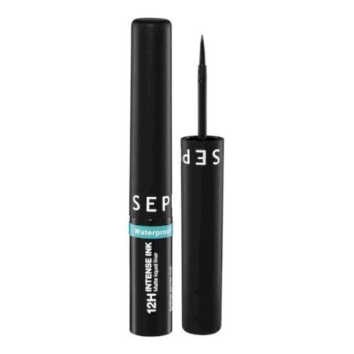 sephora 12h intense ink liner matte liquid eyeliner 01 deep black