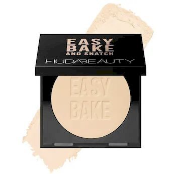 Huda beauty Easy Bake and Snatch Pressed Talc-Free Brightening and Setting Powder