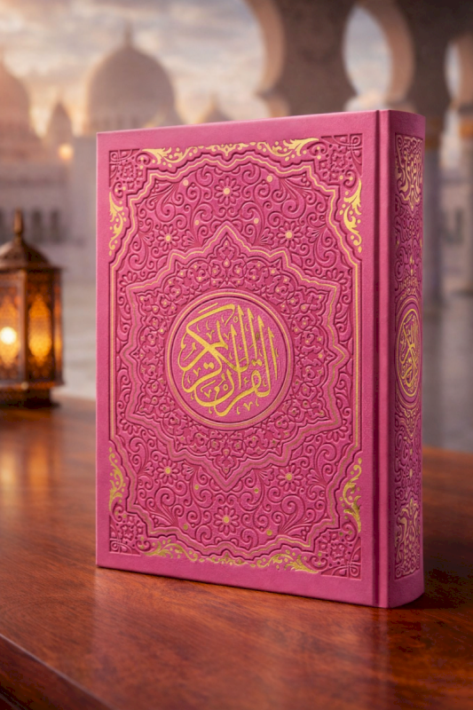 قران ملون مقاس 20X14 سم