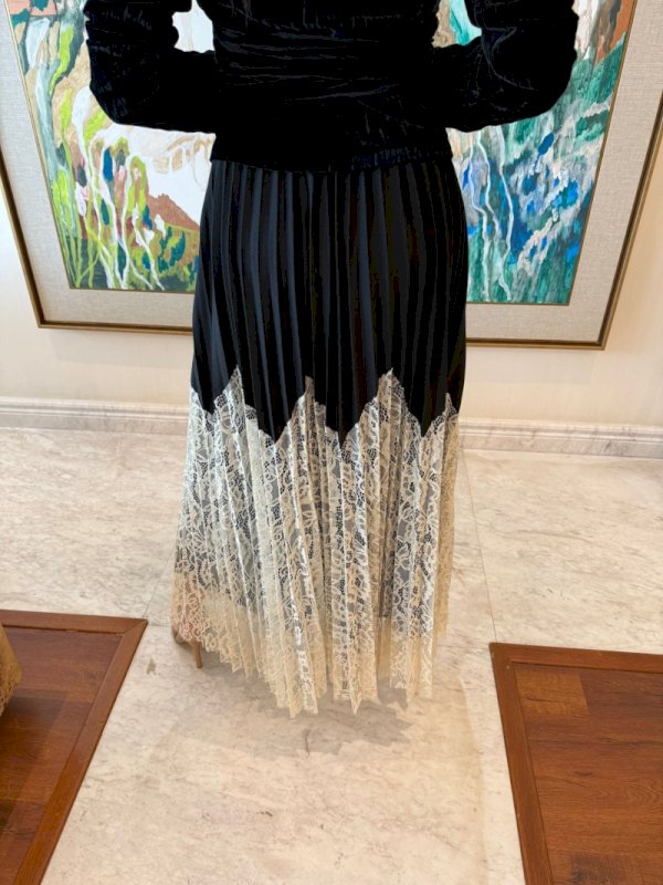 Velvet lace set 5149