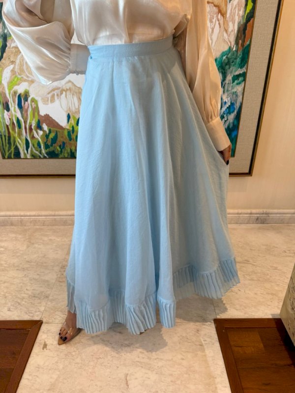 Fig pleat midi skirt 4 089