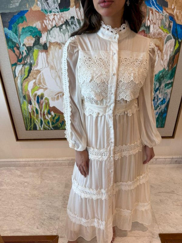 Beige lace dress 5 104