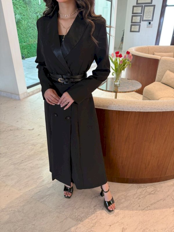 Black trench dress 5 147