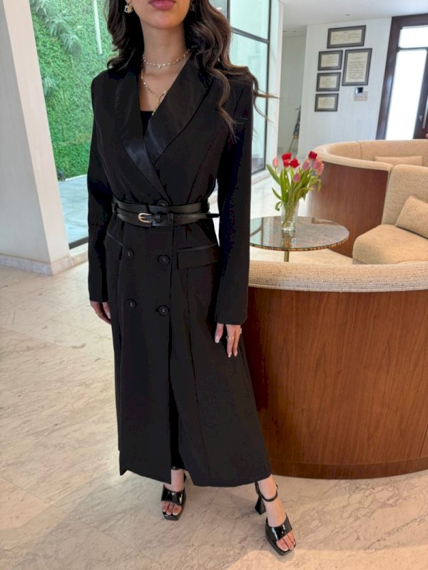 Black trench dress 5 147