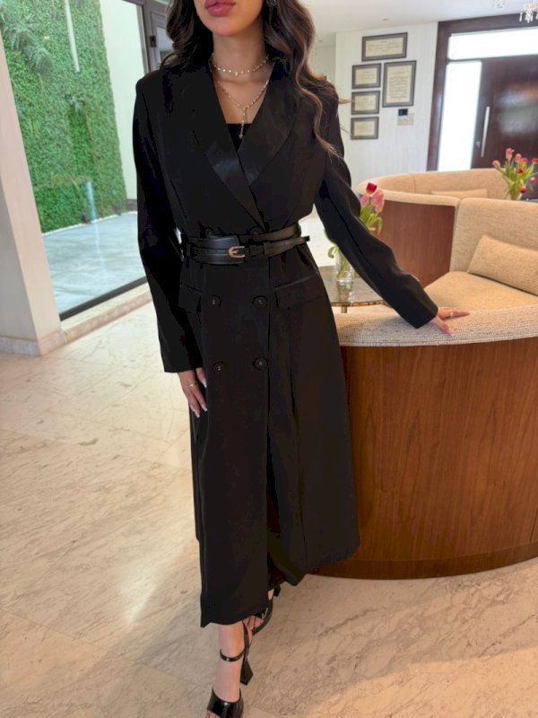 Black trench dress 5 147