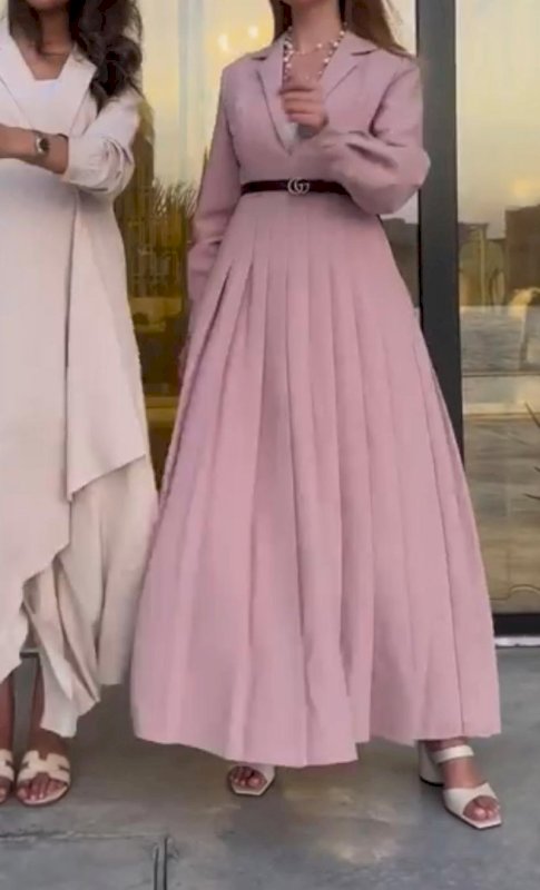 Maxi dirty pink dress 3 075