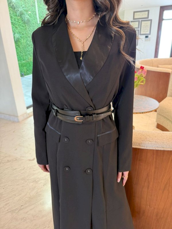 Black trench dress 5 147