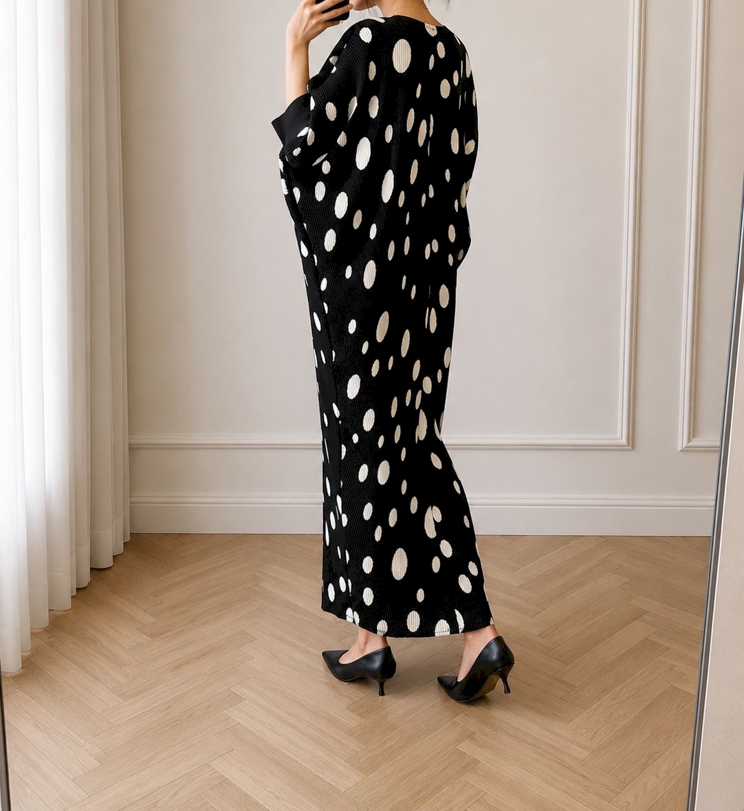 Polka b x w dress 6 013