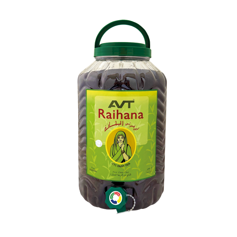 AVT RAIHANA Dust Loose Tea (Jar) - 5 KG