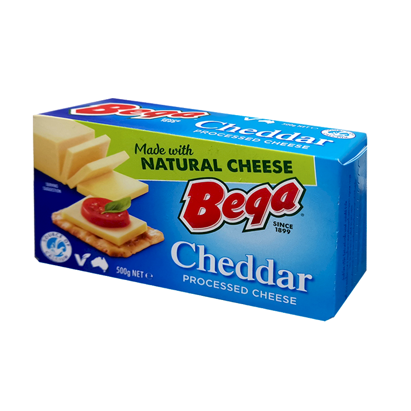 BEGA Processed Cheese Block 500g