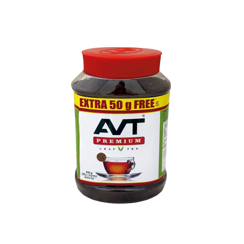 AVT Premium Loose Tea (Jar) - 450g + 50g FREE