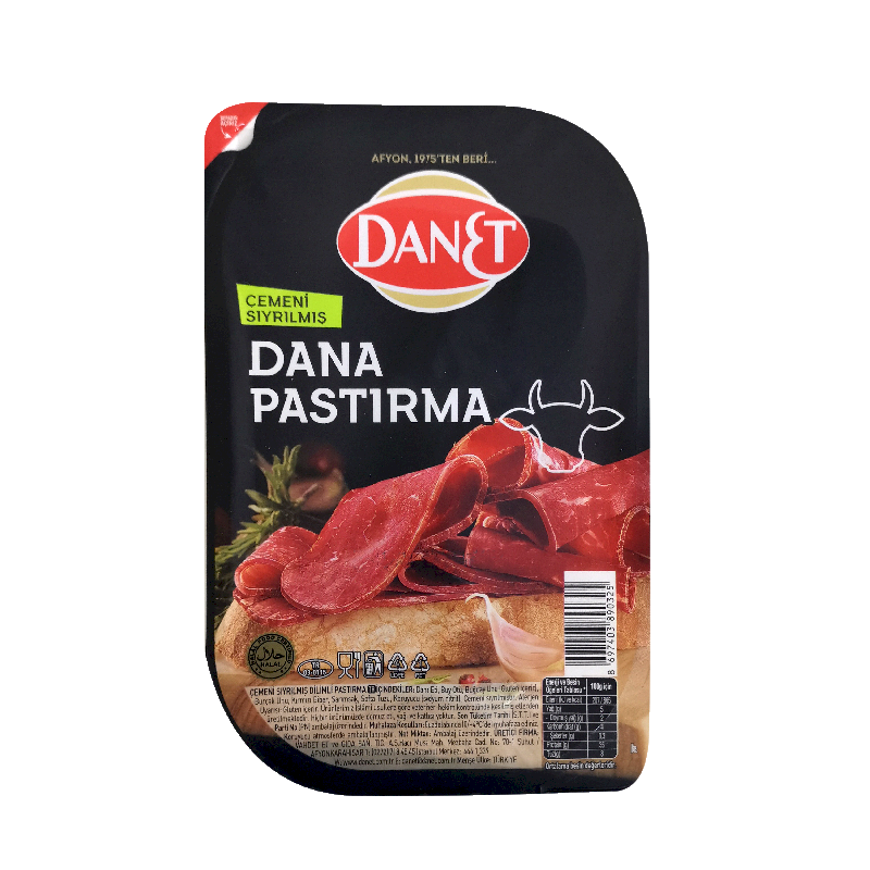 DANET Pastrami Beef 100g