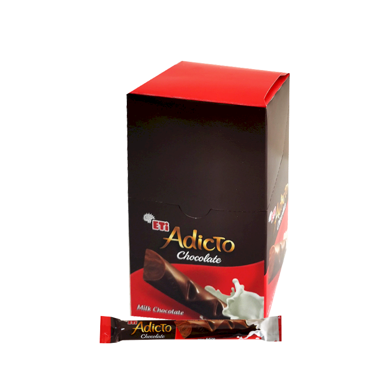 ETI ADICTO Choco. Milk ( 24 Bars)