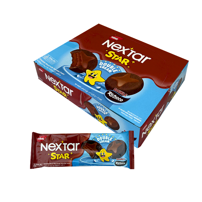 NEXTAR STAR DOUBLE CHOCO (12 Packs)