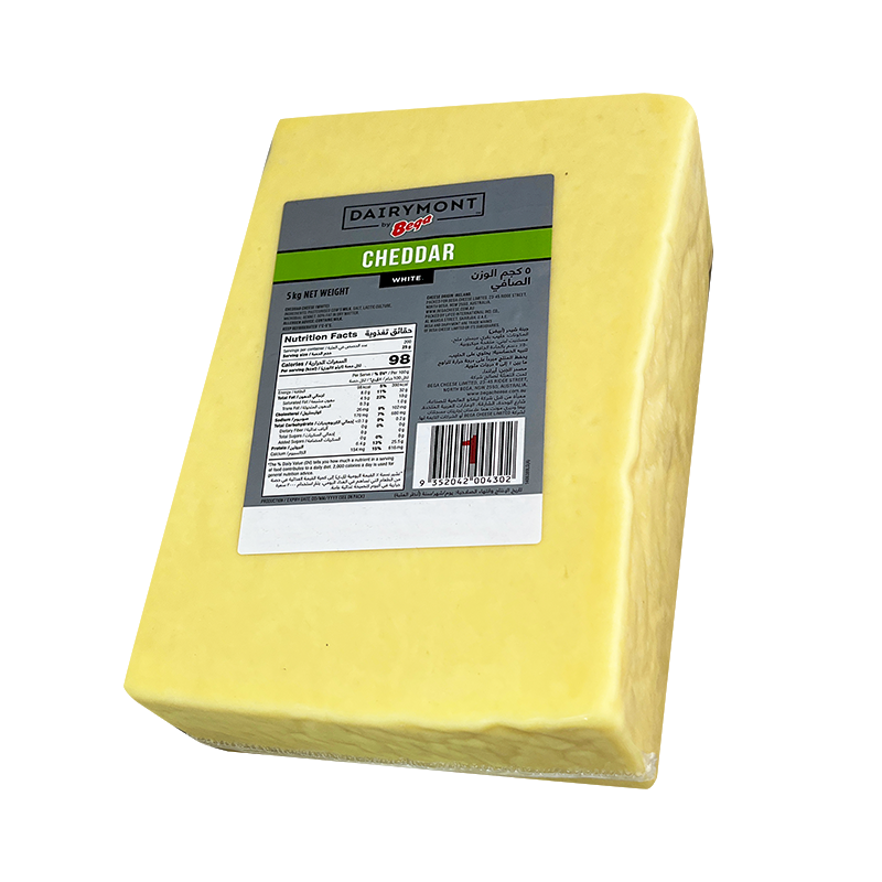DAIRYMONT White Cheddar Cheese - 5 KG