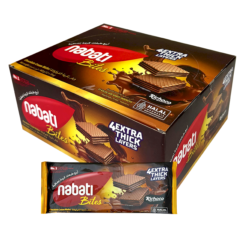 NABATI WAFER CHOCOLATE (12 Packs)