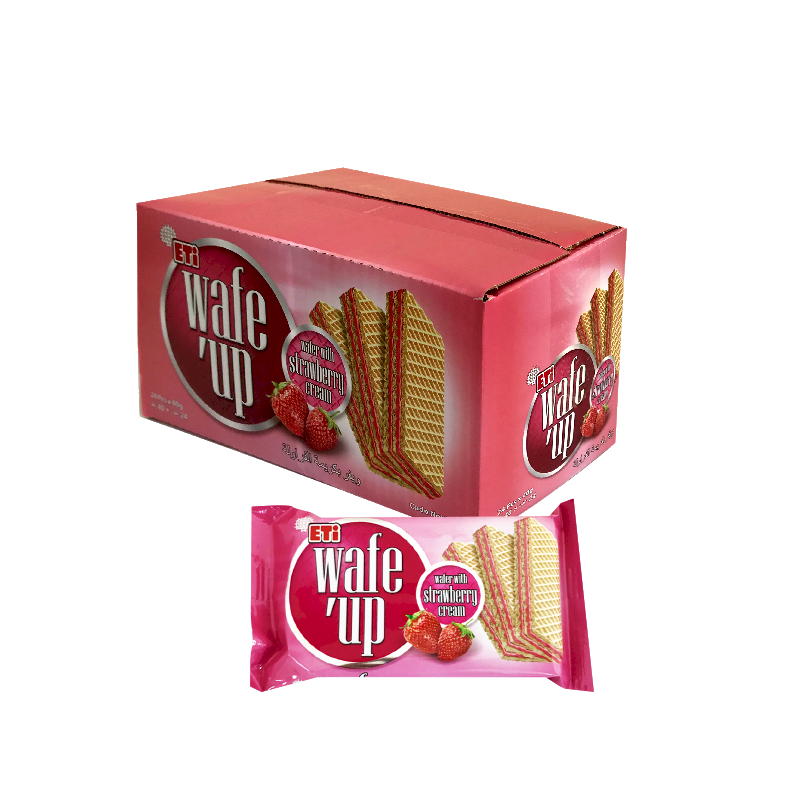 ETI WAFEUP WAFER - STRAWBERRY ( 24 Packs)
