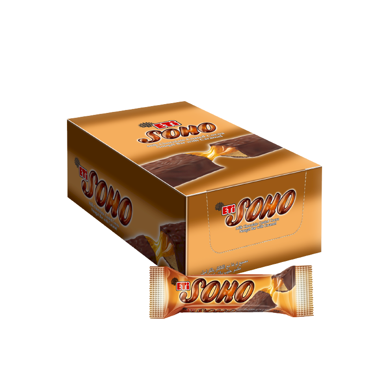 ETI SOHO Caramel ( 24 Bars)