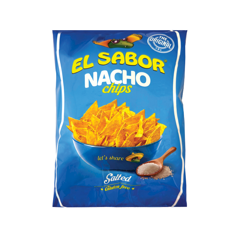 EL SABOR NACHO CHIPS - SALT 100g