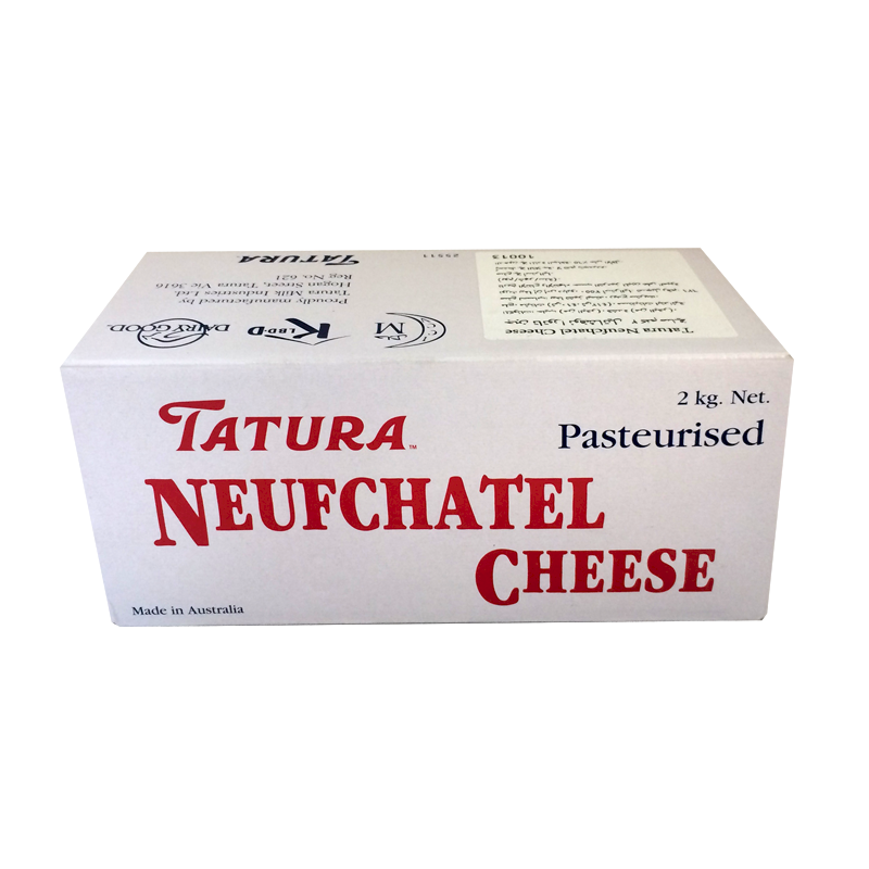 BEGA TATURA NEUFCHATEL CREAM CHEESE - 2 KG