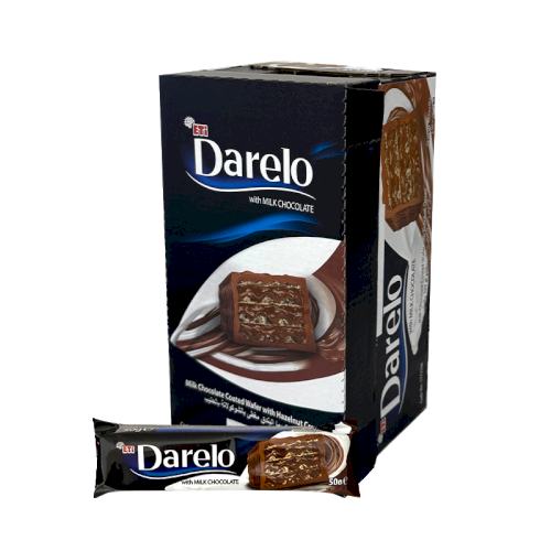 ETI DARELO Choco Wafer - Hazelnut (18 Bars)
