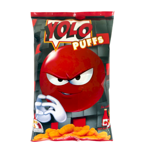 YOLO PUFFS - HOT KETCHUP 60g