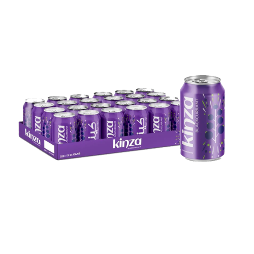 KINZA Blackcurrant (24x360ml)