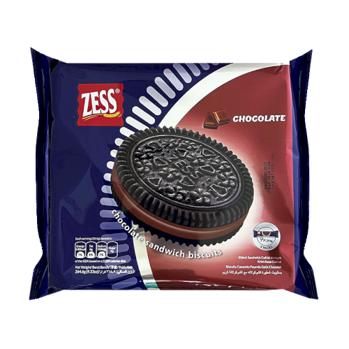 ZESS Choco Sandwich Biscuits - Chocolate (264.6g)