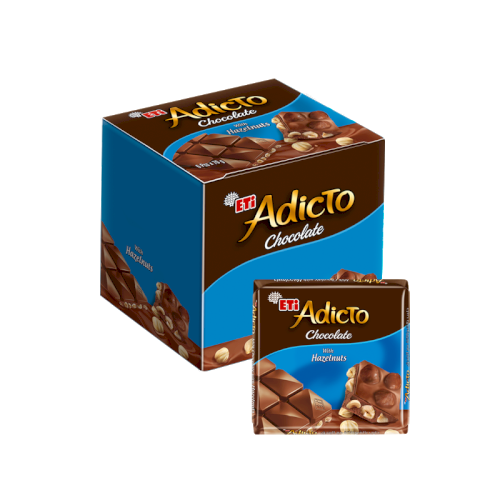 ETI ADICTO Choco. Hazelnut ( 6 Bars)