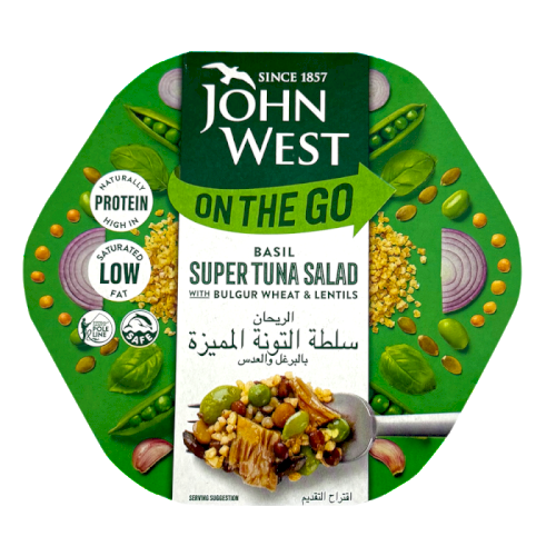 JOHNWEST Super Tuna Salad - Basil (220g)