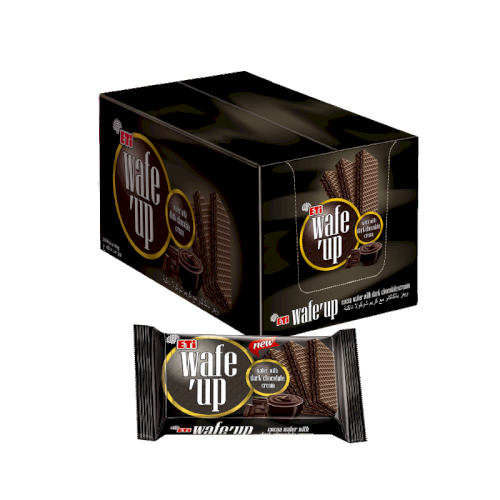 ETI WAFEUP WAFER - DARK CHOCOLATE ( 24 Packs)