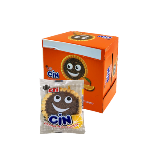 ETI CIN Orange Jelly Biscuits ( 36 Pcs )