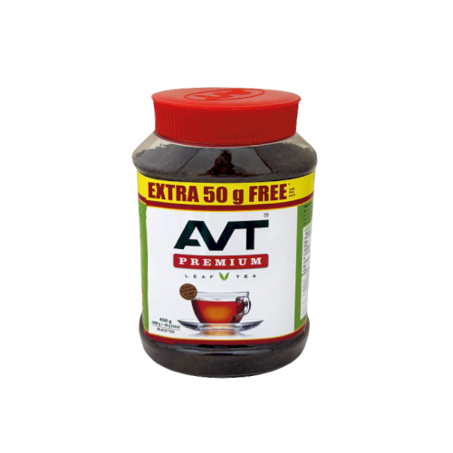 AVT Premium Loose Tea (Jar) - 450g + 50g FREE