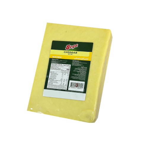 BEGA White Cheddar Cheese -  5 Kg