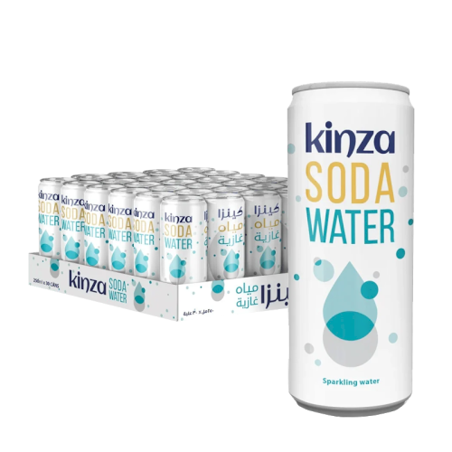 KINZA Soda Water (30x250ml)