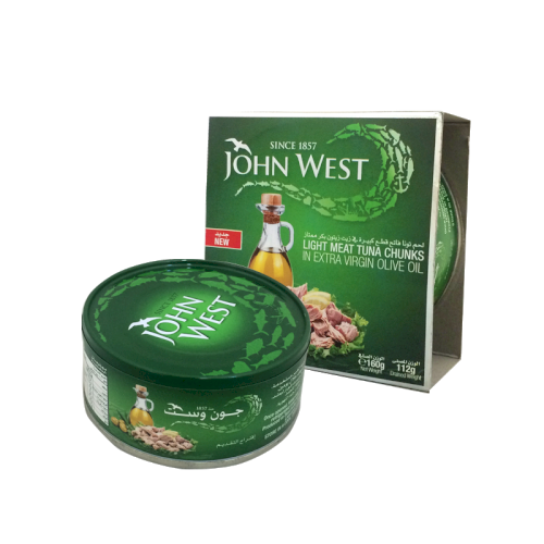 JOHNWEST LM Tuna Chunks in Olive Oil - 160g