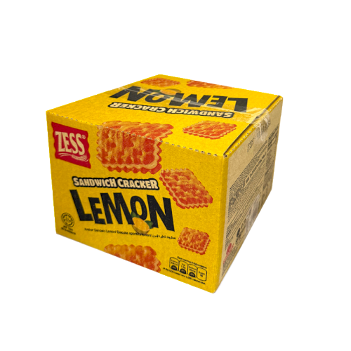 ZESS Sandwich Crackers - Lemon (24 Packs)