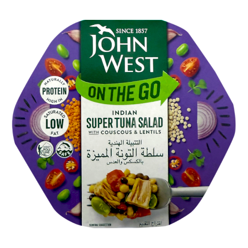 JOHNWEST Super Tuna Salad - Indian (220g)