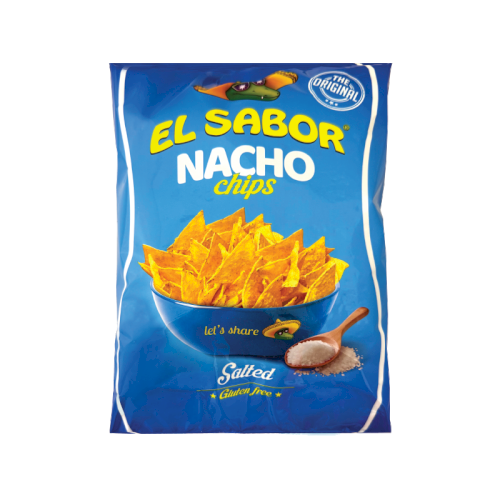 EL SABOR NACHO CHIPS - SALT 100g
