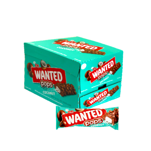 ETI WANTED Pops - Coconut ( 24 Bars )