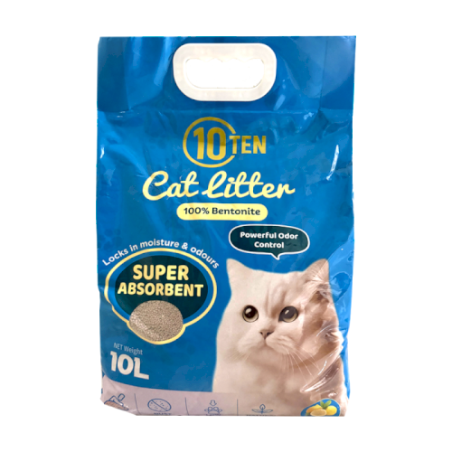 10TEN Cat Litter - 10 Ltr